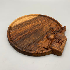 VINTAGE Style Cheese Board / Serving Board 340 x 25 - MADE IN BRITAIN - FREE PERSONALISATION