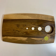 MOON Chopping Board Walnut 500 x 290 - MADE IN BRITAIN - FREE PERSONALISATION