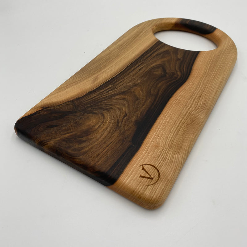 BIG EYE Chopping Board Walnut 450 x 230 - MADE IN BRITAIN - FREE PERSONALISATION