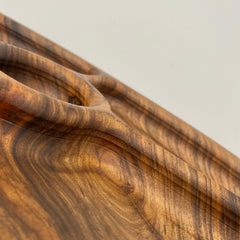 LUNA Serving Dish Walnut 460 x 250 x 40 - MADE IN BRITAIN - FREE PERSONALISATION