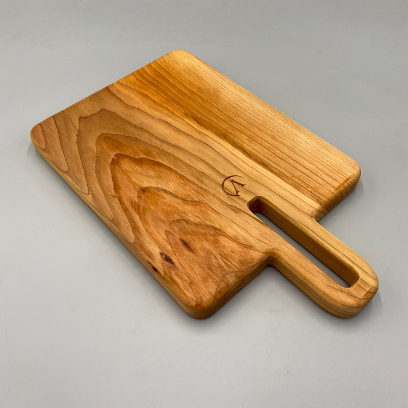 FUNCHAL Chopping Board Ash or African Wood 400 x 250 x 27 - MADE IN BRITAIN - FREE PERSONALISATION