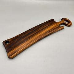 ARIZONA_2 Serving / Cutting Board African Wood 600 x 130 x 25 - MADE IN BRITAIN