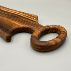 MISSISSIPPI Chopping Board African Wood 590 x 200 x 20 - MADE IN BRITAIN - FREE PERSONALISATION
