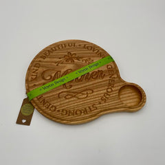MUM Serving Board American Ash 300 - MADE IN BRITAIN - FREE PERSONALISATION