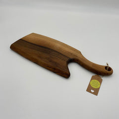 CHOPPER Chopping Board Walnut 430 x 165 - MADE IN BRITAIN - FREE PERSONALISATION