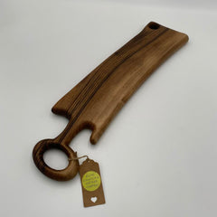 FRIENDS Serving Board Walnut 590 x 140 - MADE IN BRITAIN - FREE PERSONALISATION