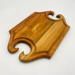 CRAB Serving Dish African Wood 400 x 250 x 17 - MADE IN BRITAIN - FREE PERSONALISATION