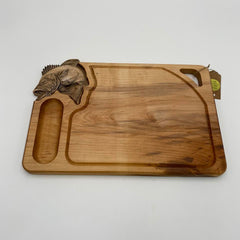 FISH Chopping Board Beech 450 x 300 - MADE IN BRITAIN - FREE PERSONALISATION
