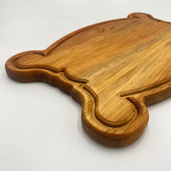 LOTUS Chopping Board African Wood 400 x 230 x 16 - MADE IN BRITAIN - FREE PERSONALISATION