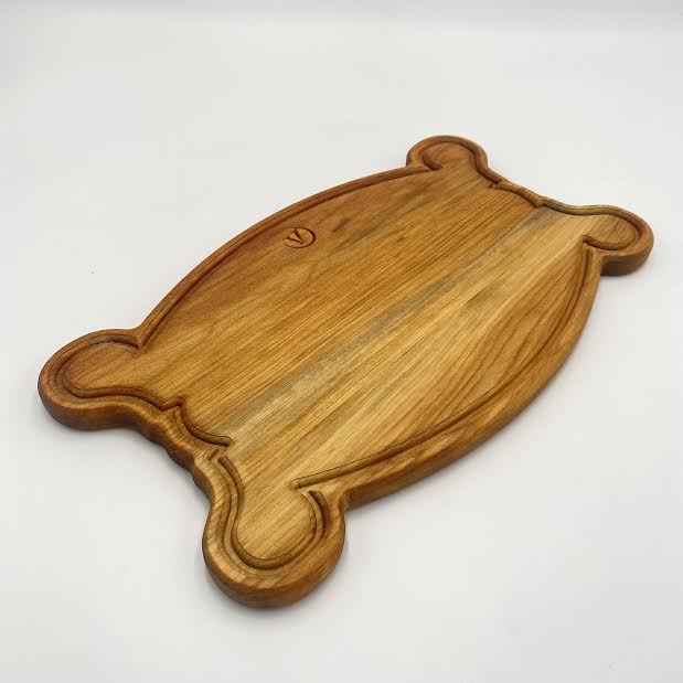 LOTUS Chopping Board African Wood 400 x 230 x 16 - MADE IN BRITAIN - FREE PERSONALISATION