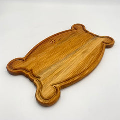 LOTUS Chopping Board African Wood 400 x 230 x 16 - MADE IN BRITAIN - FREE PERSONALISATION