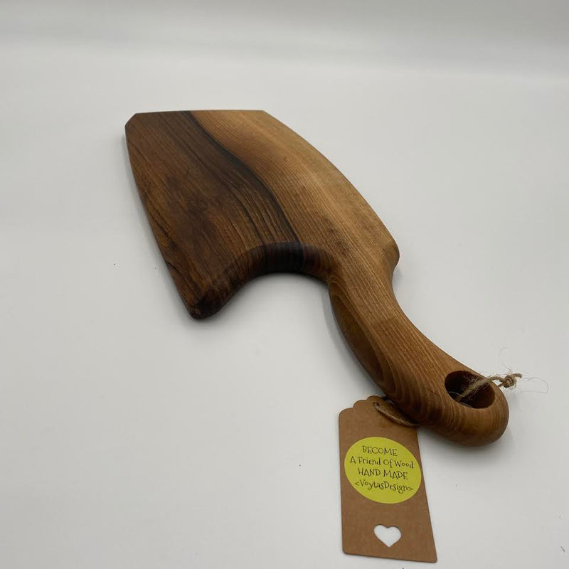 CHOPPER Chopping Board Walnut 430 x 165 - MADE IN BRITAIN - FREE PERSONALISATION