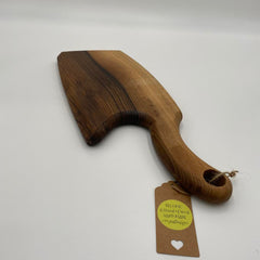 CHOPPER Chopping Board Walnut 430 x 165 - MADE IN BRITAIN - FREE PERSONALISATION