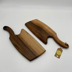 CHOPPER Chopping Board Walnut 430 x 165 - MADE IN BRITAIN - FREE PERSONALISATION