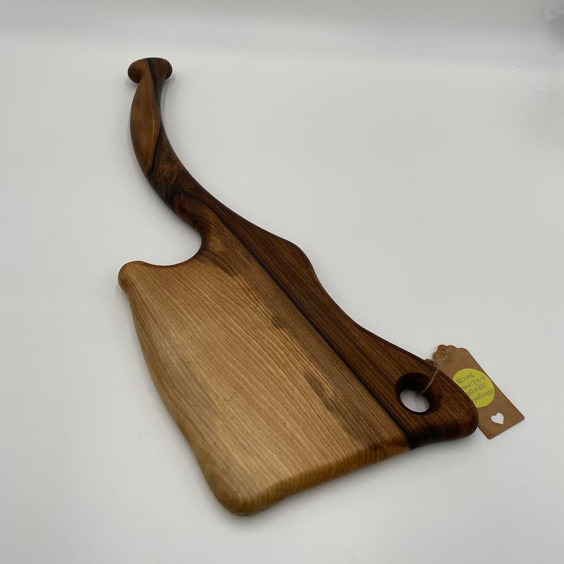 AXE Chopping Board Walnut 590 x 220 - MADE IN BRITAIN - FREE PERSONALISATION